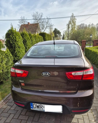 Kia Rio cena 26900 przebieg: 165000, rok produkcji 2013 z Wrocław małe 106